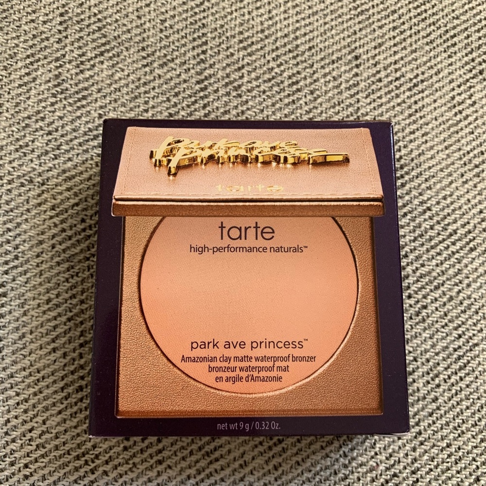BNIB Tarte Amazonian Clay Matte Waterproof Bronzer in Park Avenue Princess